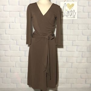 Brown casual/work BCBG Maxazria dress